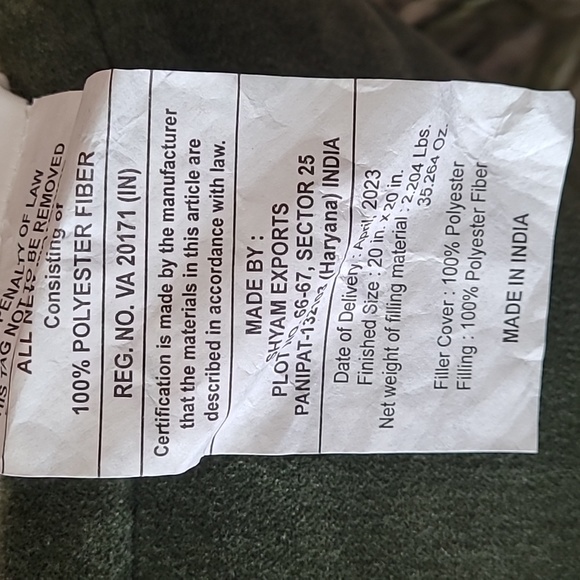 Fringed Decorative Throw Pillow - Picture 6 of 7